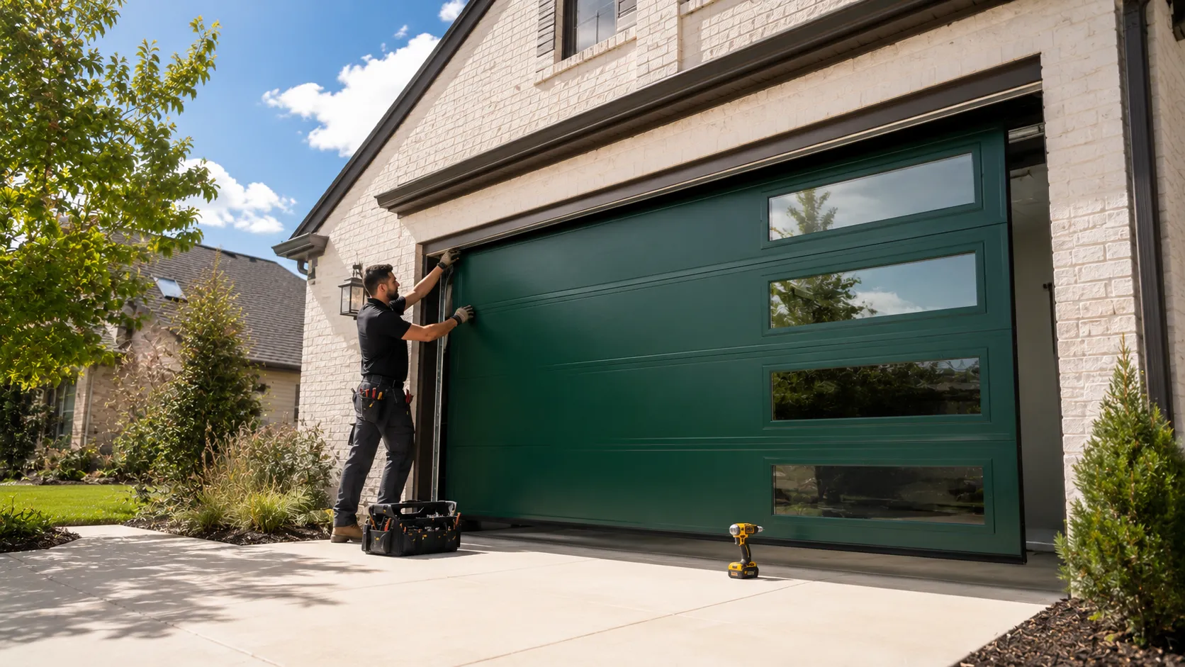 New Garage Doors for Highland Village Homes