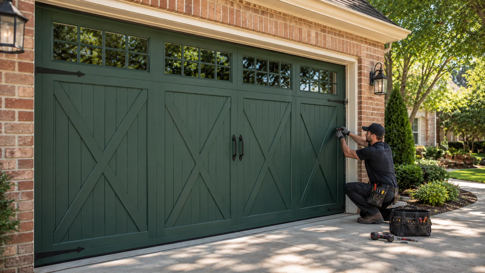 Tell us what’s wrong - Prosper garage door service