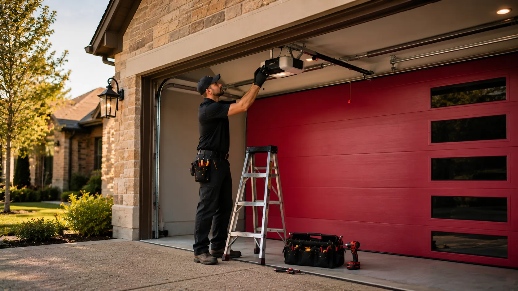 Tell us what’s wrong - Prosper garage door service