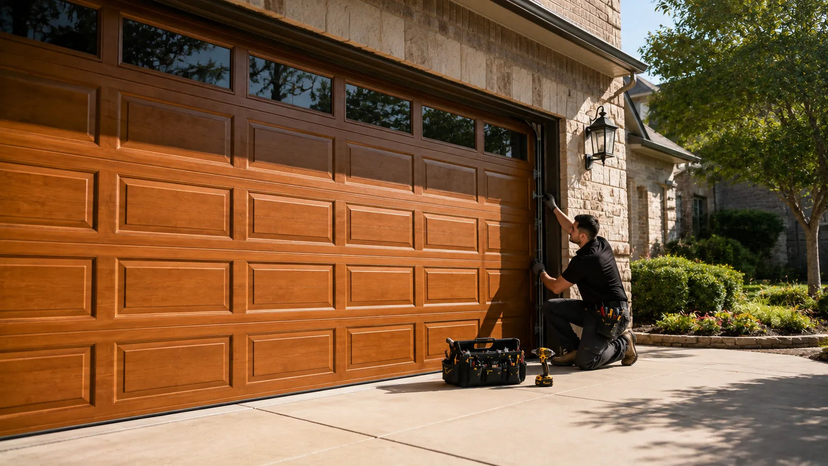 Tell us what’s wrong - Prosper garage door service