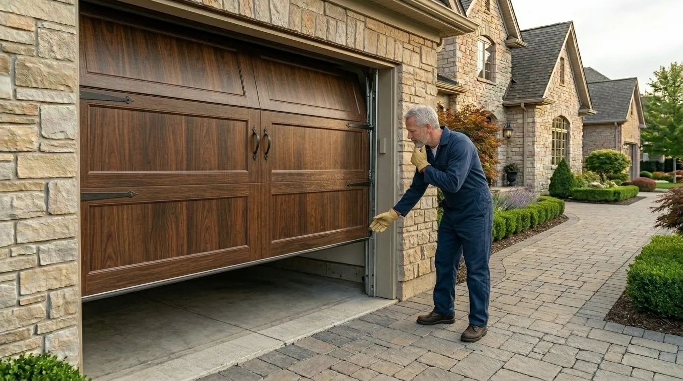 Why Your Garage Door Jumps the Track