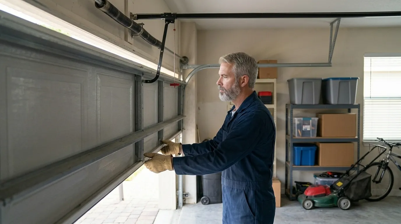 Repaired & tested - Prosper garage door service