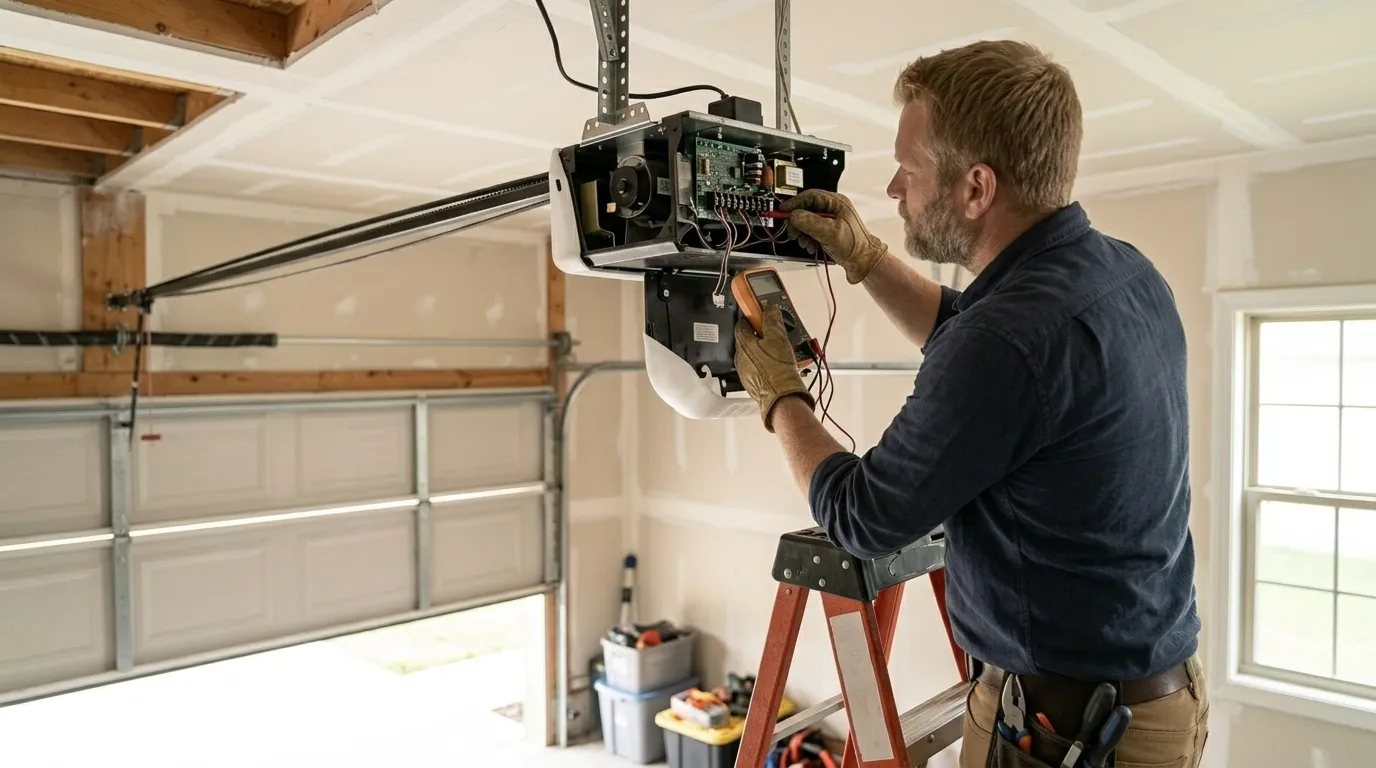 Repaired & tested - Prosper garage door service