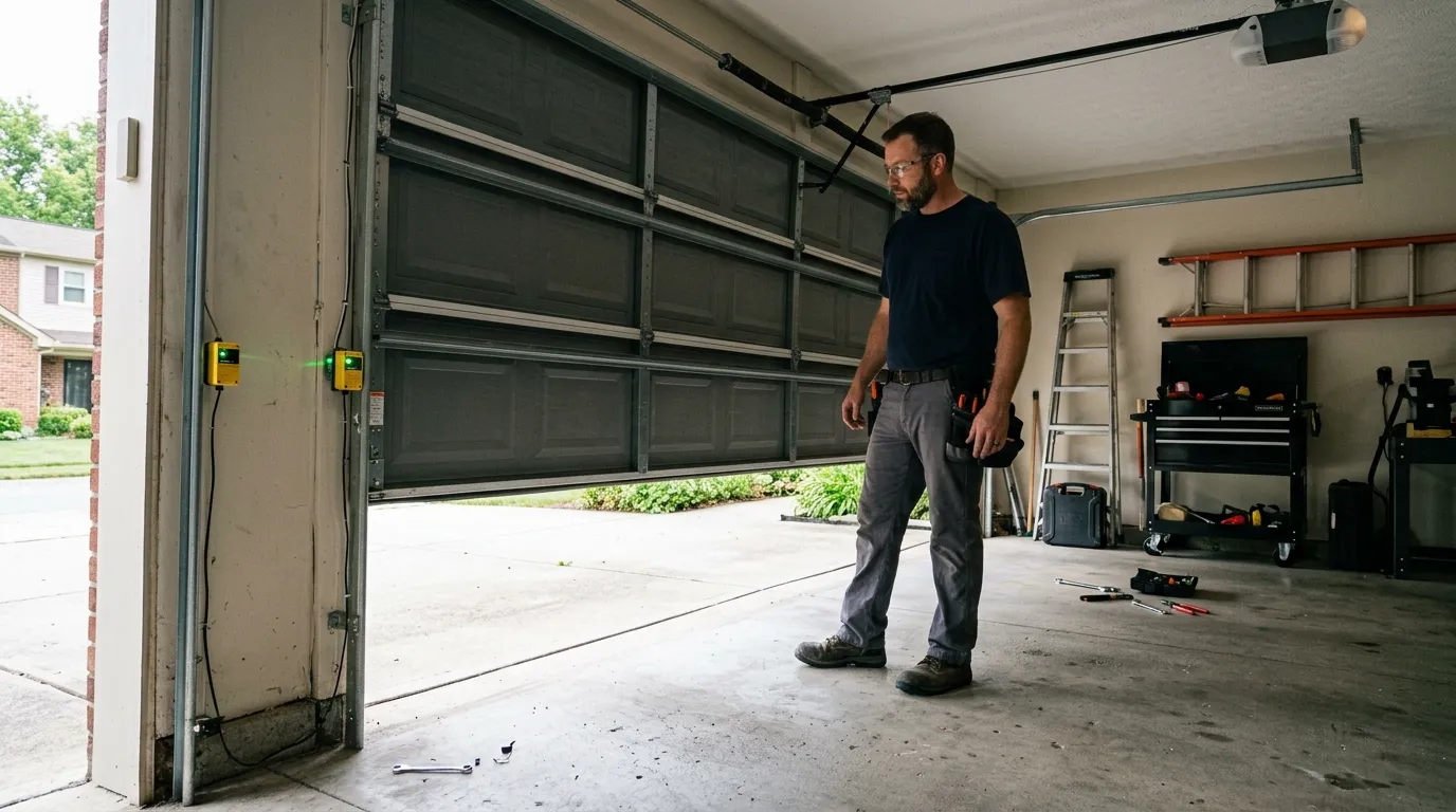 Repaired & tested - Prosper garage door service