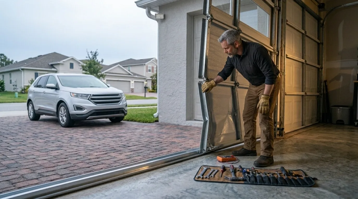 Repaired & tested - Prosper garage door service