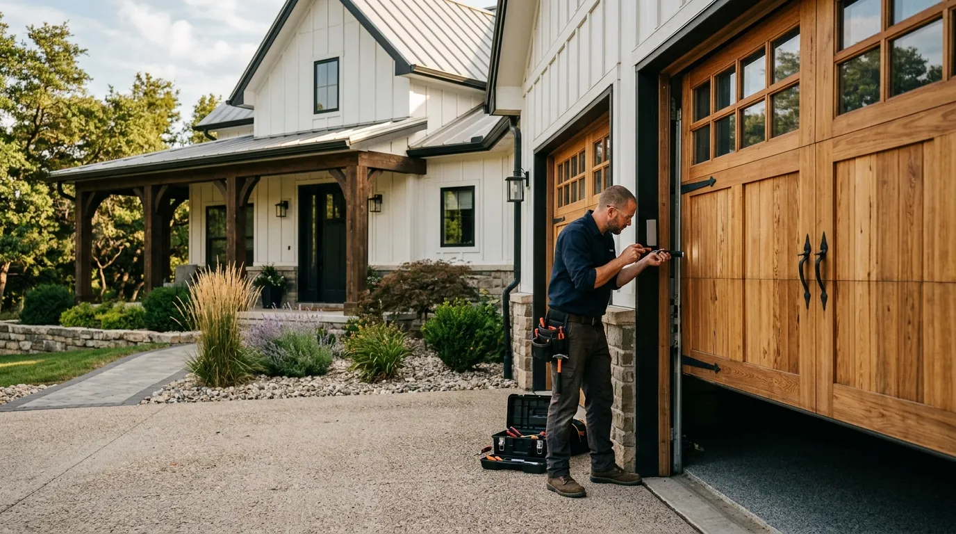 Prosper garage door