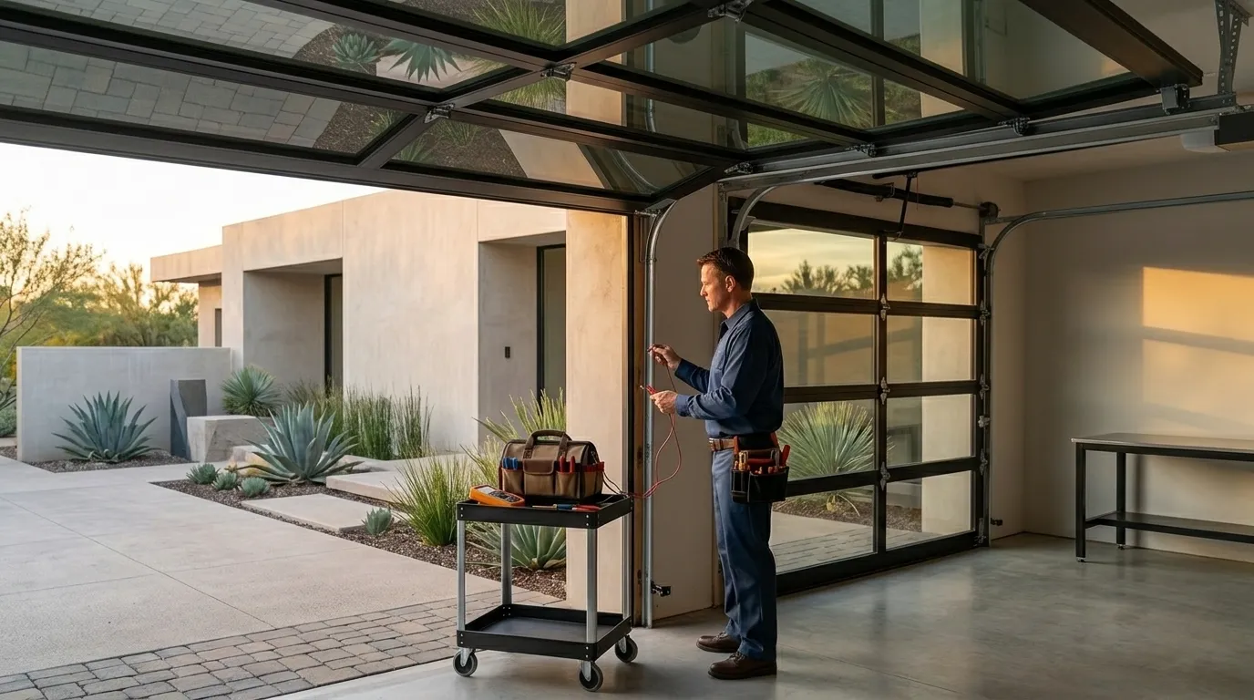 On-site diagnosis - Prosper garage door service