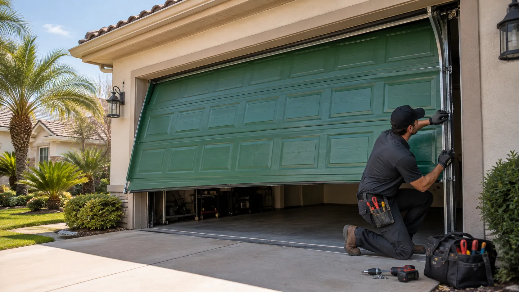 Tell us what’s wrong - Prosper garage door service