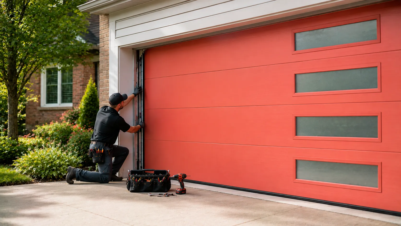 Tell us what’s wrong - Prosper garage door service