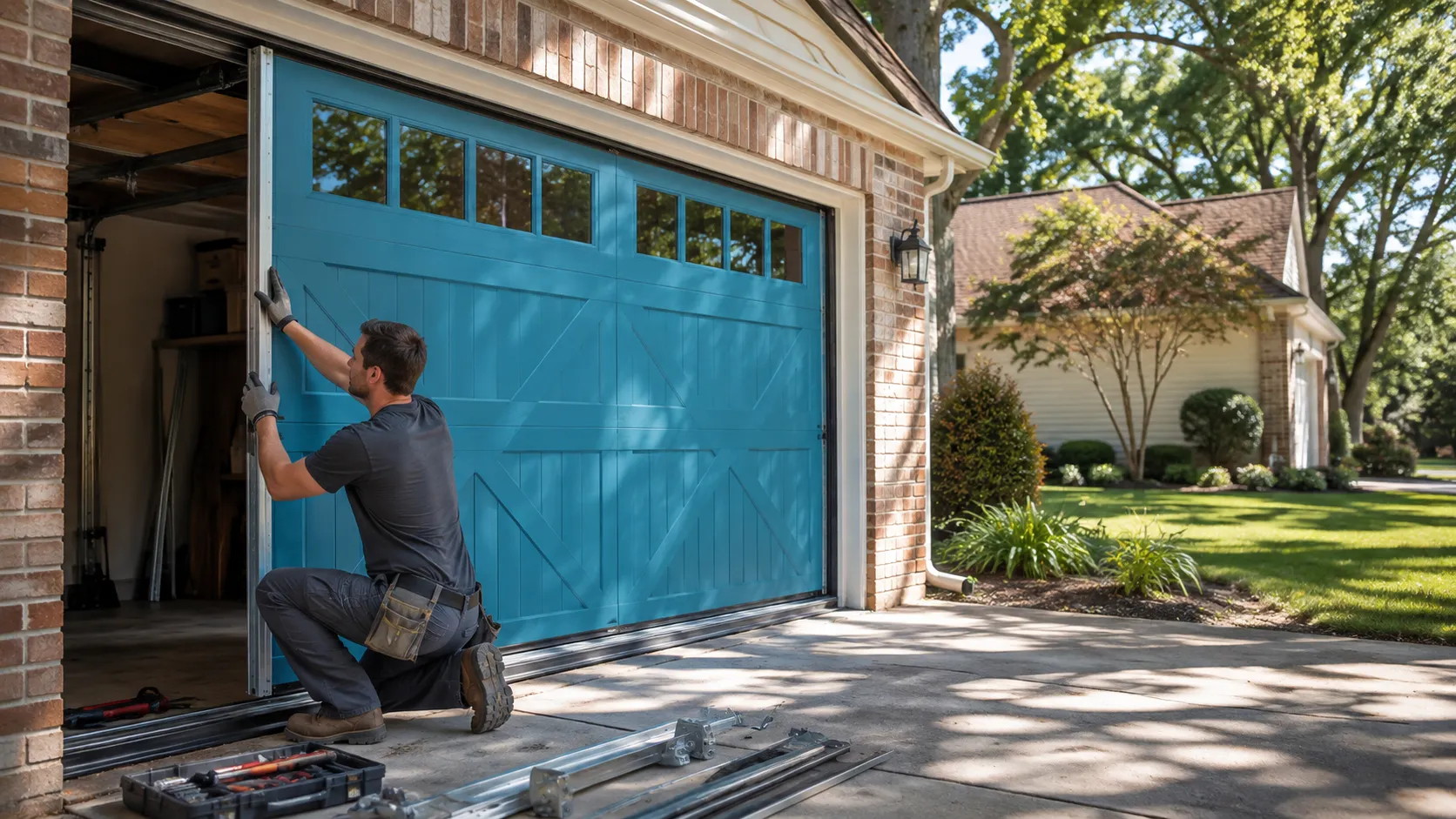 Garage Door Service for Lucas Homes